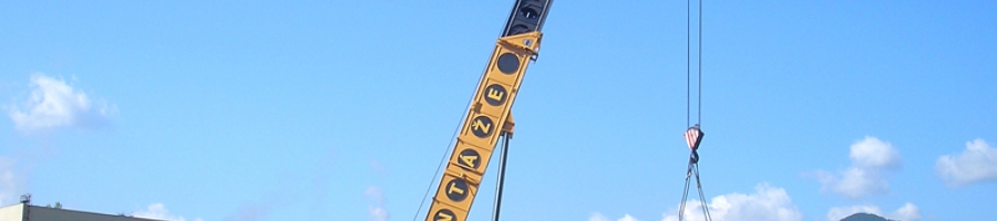 Ružomberok Mondi a.s. - installation of the debarking drum (2009)