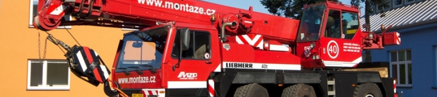 Purchase of the cranes, Liebherr LTM 1040 (2012)