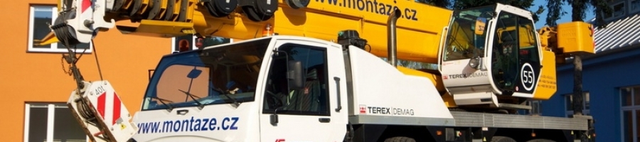 Purchase of the cranes, Terex Demag AC55L (2012)