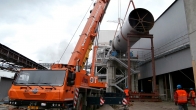 Mondi SCP a.s., Ružomberok - Installation of a lime rotary kiln (2014)