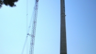 Odry Semperflex a.s. - demolition of the chimney (2011)