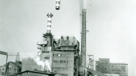 Havířov-Suchá power station - the boiler stack replacement (1976)